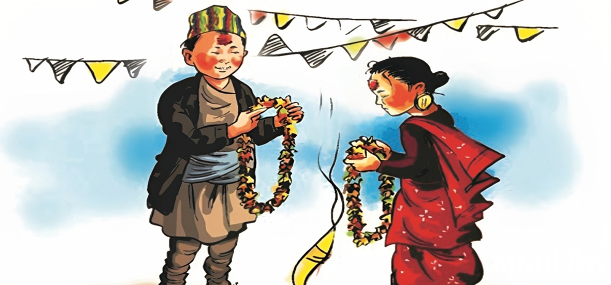 ६७ बर्षिय वृद्धले ३५ बर्षिय युवतीलाई बेहुली बनाए