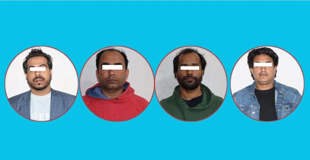 बङ्गलादेशबाट नेपाल ल्याएर बन्धक बनाउने चार जना पक्राउ
