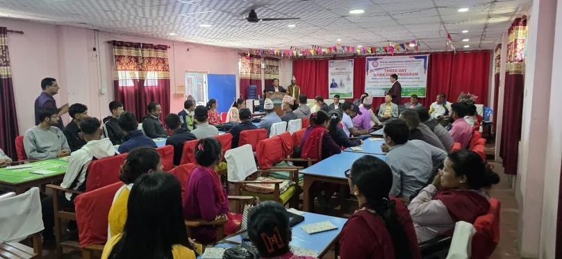 गणित बिषयको नतिजा सुधार गर्न शिक्षकलाई क्षमता बिकास तालिम